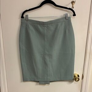NWT LOFT Women's Pencil Skirt in Soft Green Sz 8